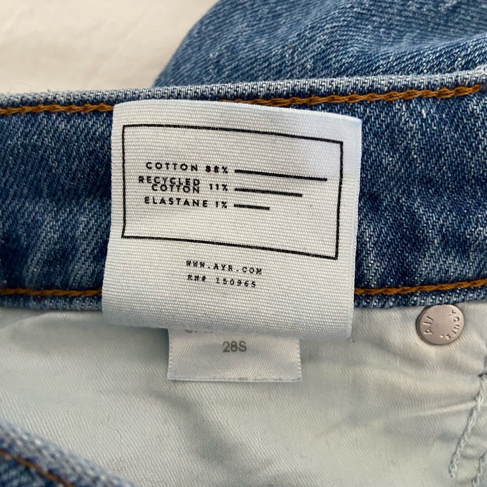 AYR The Top Floor Deep Blue Flare Jeans - Picture 5 of 6